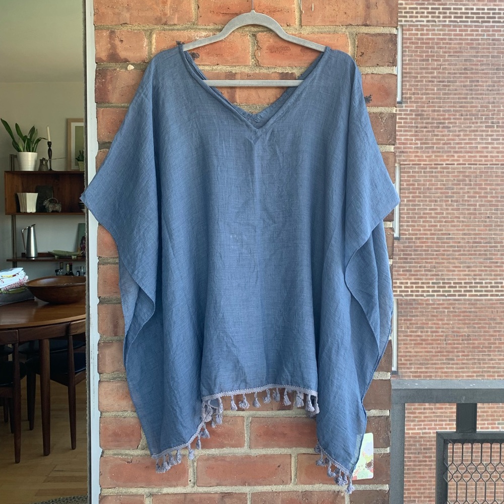 Anthropologie top / coverup
